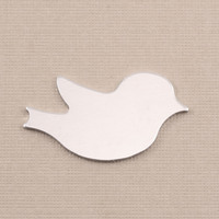 Aluminum Winged Bird Blank, 18g Aluminum Winged Bird Blank, 18g