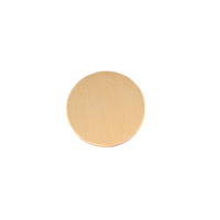Brass 1/2" (13mm) Circle, 24g Brass 1/2" (13mm) Circle, 24g