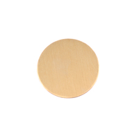 Brass 5/8" (16mm) Circle, 24g Brass 5/8" (16mm) Circle, 24g
