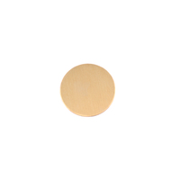 Brass 3/8" (9.5mm) Circle,24g Brass 3/8" (9.5mm) Circle,24g