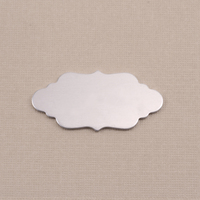 Aluminum Small Elegant Plaque, 18g Aluminum Small Elegant Plaque, 18g