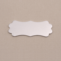 Aluminum Small Lanky Plaque, 18g Aluminum Small Lanky Plaque, 18g