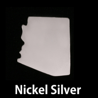 Nickel Silver Arizona State Blank, 24g Nickel Silver Arizona State Blank, 24g