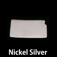 Nickel Silver Kansas State Blank, 24g Nickel Silver Kansas State Blank, 24g