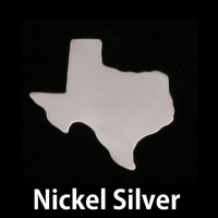 Nickel Silver Texas State Blank, 24g Nickel Silver Texas State Blank, 24g