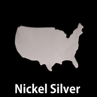 Nickel Silver United States Blank, 24g Nickel Silver United States Blank, 24g