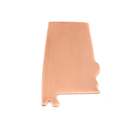 Copper Alabama State Blank, 24g Copper Alabama State Blank, 24g