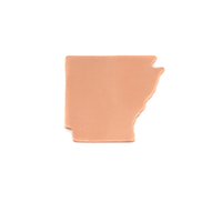 Copper Arkansas State Blank, 24g Copper Arkansas State Blank, 24g