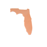 Copper Florida State Blank, 24g Copper Florida State Blank, 24g