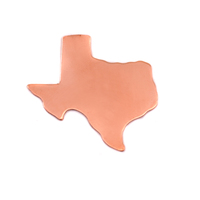 Copper Texas State Blank, 24g Copper Texas State Blank, 24g