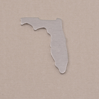 Aluminum Florida State Blank, 18g Aluminum Florida State Blank, 18g