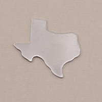 Aluminum Texas State Blank, 18g Aluminum Texas State Blank, 18g
