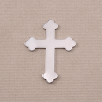 Aluminum Fancy Cross, 18g Aluminum Fancy Cross, 18g