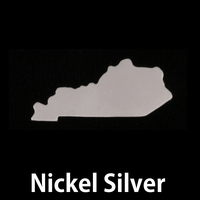 Nickel Silver Kentucky State Blank, 24g Nickel Silver Kentucky State Blank, 24g