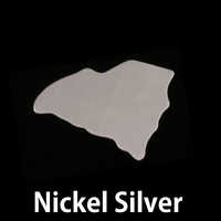 Nickel Silver South Carolina State Blank, 24g Nickel Silver South Carolina State Blank, 24g