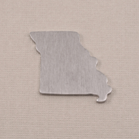 Aluminum Missouri State Blank, 18g Aluminum Missouri State Blank, 18g