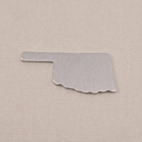 Aluminum Oklahoma State Blank, 18g Aluminum Oklahoma State Blank, 18g