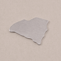 Aluminum South Carolina State Blank, 18g Aluminum South Carolina State Blank, 18g