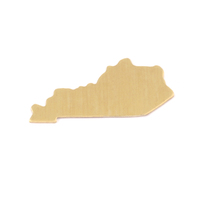 Brass Kentucky State Blank, 24g Brass Kentucky State Blank, 24g