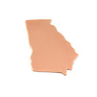 Copper Georgia State Blank, 24g Copper Georgia State Blank, 24g