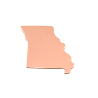 Copper Missouri State Blank, 24g Copper Missouri State Blank, 24g