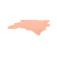 Copper North Carolina State Blank, 24g Copper North Carolina State Blank, 24g