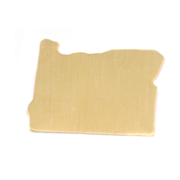 Brass Oregon State Blank, 24g Brass Oregon State Blank, 24g