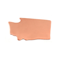 Copper Washington State Blank, 24g Copper Washington State Blank, 24g