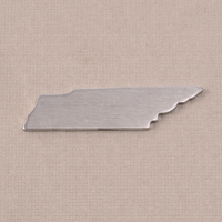 Aluminum Tennessee State Blank, 18g Aluminum Tennessee State Blank, 18g