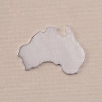 Aluminum Australia Blank, 18g Aluminum Australia Blank, 18g