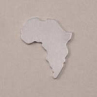 Aluminum Africa Blank, 18g Aluminum Africa Blank, 18g