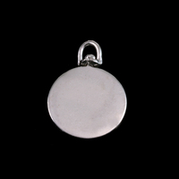 Sterling Silver Medium Circle Swivel Pendant Sterling Silver Medium Circle Swivel Pendant