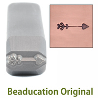 Heart Arrow Design Stamp- Beaducation Original Heart Arrow Design Stamp- Beaducation Original