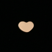 Gold Filled Heart, 8.5mm, 24g Gold Filled Heart, 8.5mm, 24g