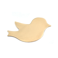 Brass Winged Bird Blank, 24g Brass Winged Bird Blank, 24g
