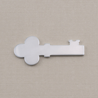 Aluminum Solid Key, 18g Aluminum Solid Key, 18g