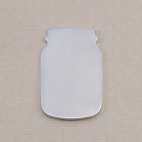 Aluminum Mason Jar, 18g Aluminum Mason Jar, 18g