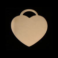 Gold Filled "Tiffany" Style Heart, 24g Gold Filled "Tiffany" Style Heart, 24g