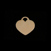 Gold Filled Small "Tiffany Style" Heart, 24g Gold Filled Small "Tiffany Style" Heart, 24g