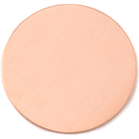 Copper 2" (50.8mm) Circle, 24g Copper 2" (50.8mm) Circle, 24g