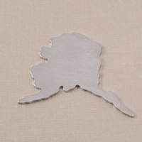 Aluminum Alaska State Blank, 24g Aluminum Alaska State Blank, 24g