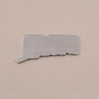 Aluminum Connecticut State Blank, 18g Aluminum Connecticut State Blank, 18g