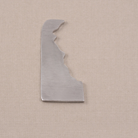 Aluminum Delaware State Blank, 18g Aluminum Delaware State Blank, 18g