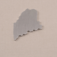 Aluminum Maine State Blank, 18g Aluminum Maine State Blank, 18g