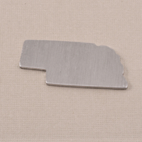 Aluminum Nebraska State Blank, 18g Aluminum Nebraska State Blank, 18g