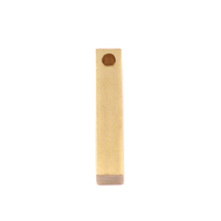 Brass Four Sided Pendant Brass Four Sided Pendant