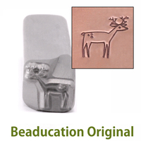Deer Design Stamp- Beaducation Original Deer Design Stamp- Beaducation Original