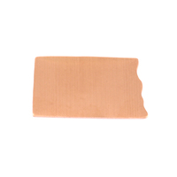 Copper North Dakota State Blank, 24g Copper North Dakota State Blank, 24g