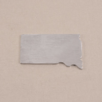 Aluminum South Dakota State Blank, 18g Aluminum South Dakota State Blank, 18g