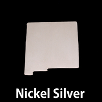 Nickel Silver New Mexico State Blank, 24g Nickel Silver New Mexico State Blank, 24g